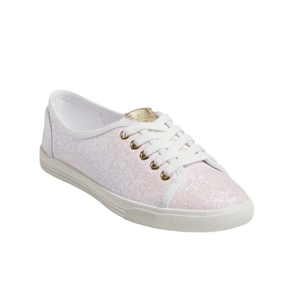 Jack Rogers Glitter Comfy Sneakers ~ Laced ~ Size 10M